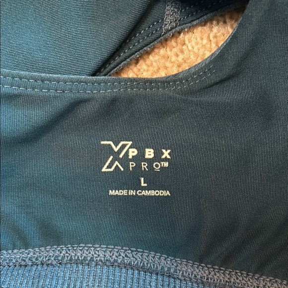 *SOLD* Women's Blue Sports Bra - Picture 2 of 3